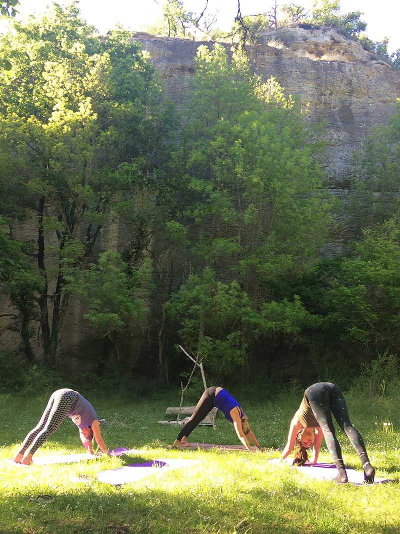 Yoga course in Provence (Luberon)