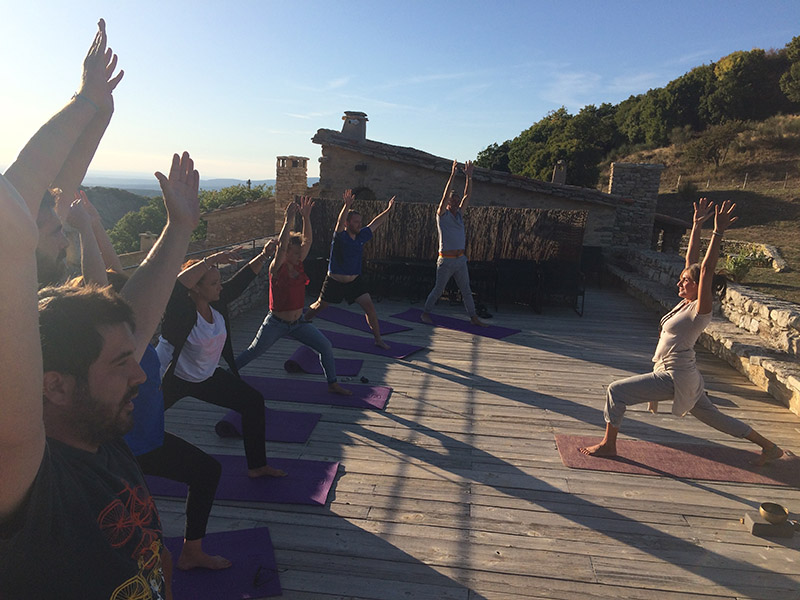 Cours collectif Escalade et Yoga en Provence